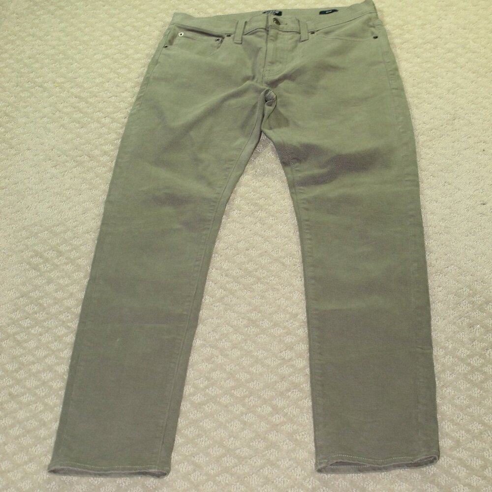 NWOT J. Crew Men's Slim Fit Pants Soft Touch Cotton 29x32 Loden Green